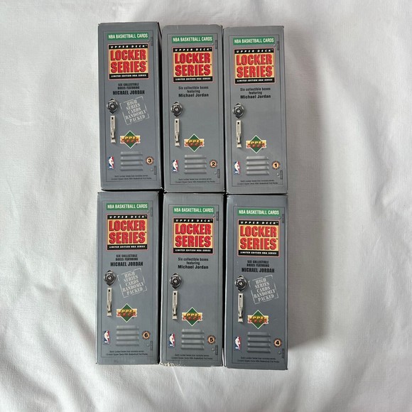 1991-1992 Upper Deck Basketball Michael Jordan Locker Series Empty Box 1… - Picture 2 of 4